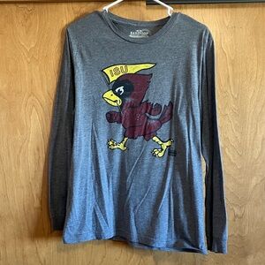 Gray ISU Long Sleeve Shirt